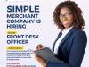 Front Desk Officer