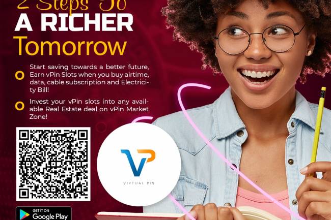 vPin's 2 Steps To A Richer Tomorrow