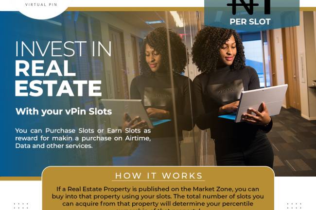 Invest in Real Estate with your vPin Slots